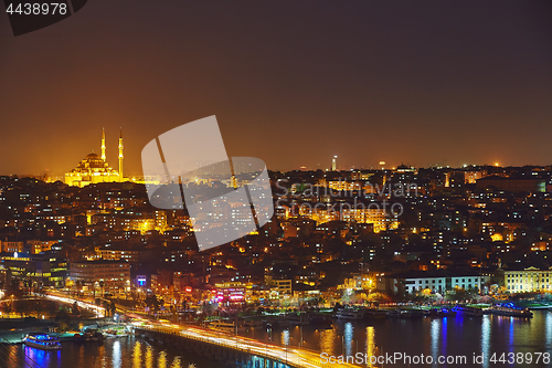 Image of Night lights of Istanbul