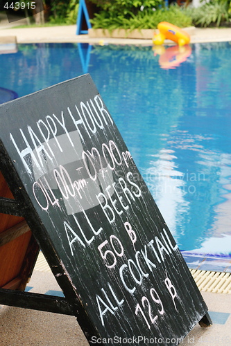 Image of Happy hour sign