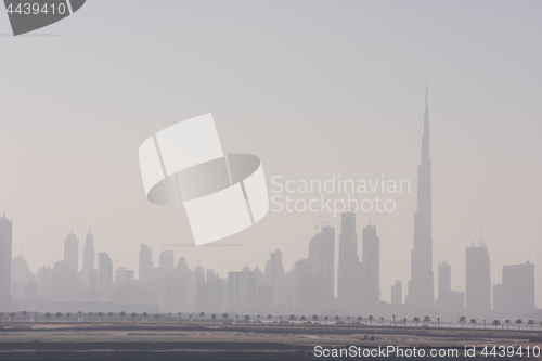 Image of Panorama Dubai city