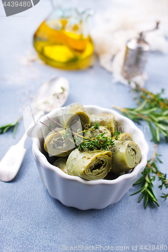 Image of Artichoke hearts