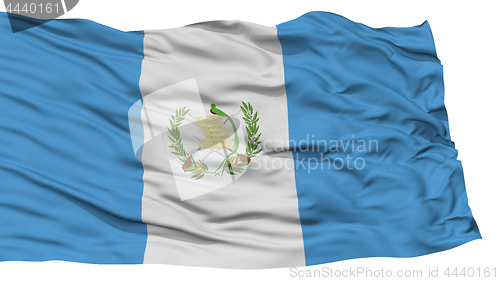 Image of Isolated Guatemala Flag