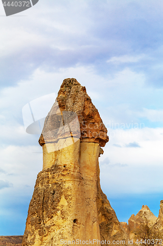 Image of Fairy houses stone cliffs