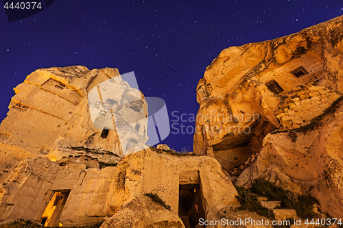 Image of Night Goreme city, Turkey