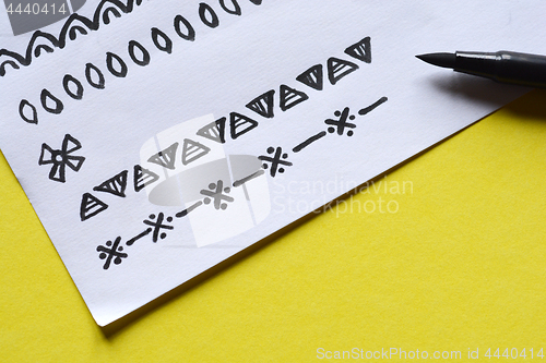 Image of Border drawings