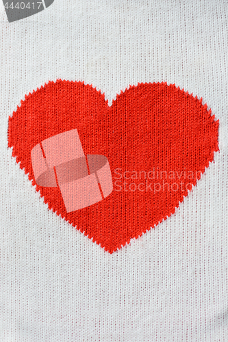 Image of Knitted heart