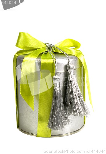 Image of metal gift box