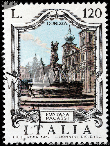 Image of Pacassi Fountain in Gorizia