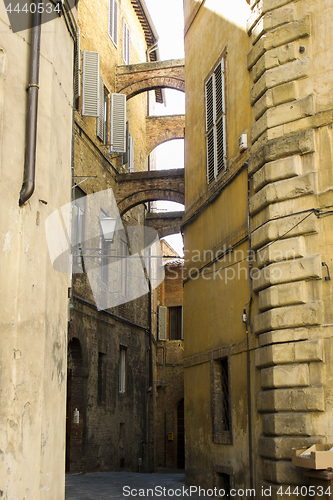 Image of Siena narrow street