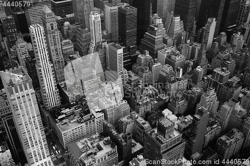 Image of New York City skyline Black and White photo