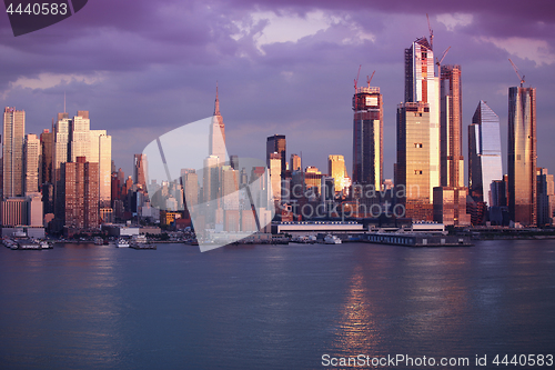 Image of Manhattan Skyline from NewJersey, New York City