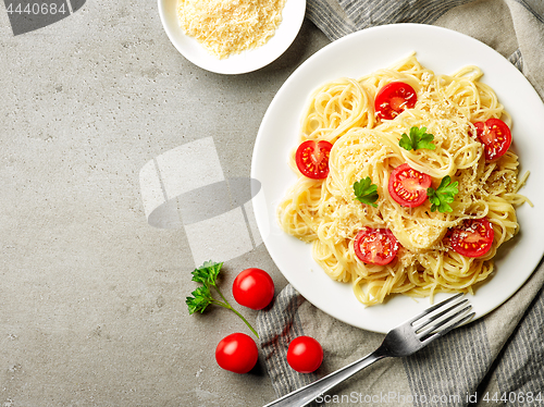 Image of plate of pasta