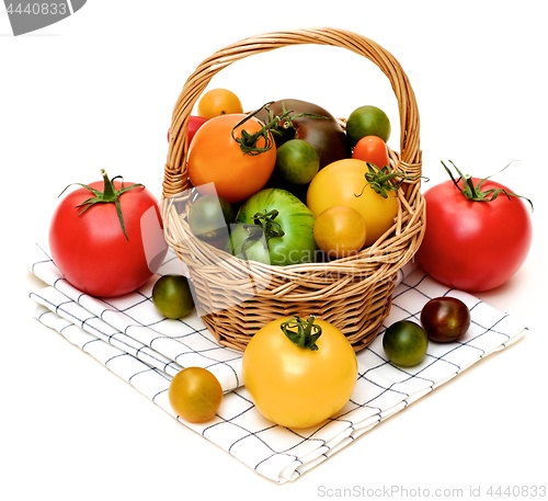 Image of Fresh Colorful Tomatoes