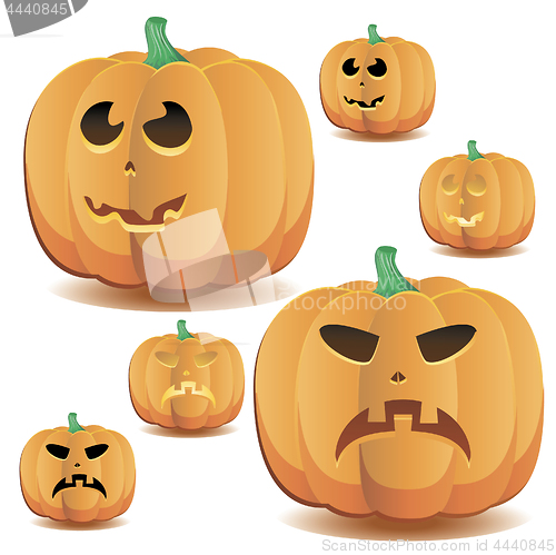 Image of  Halloween pumpkins