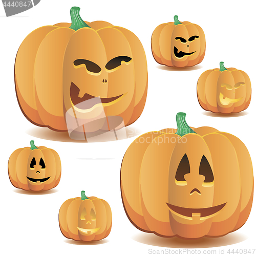Image of  Halloween pumpkins