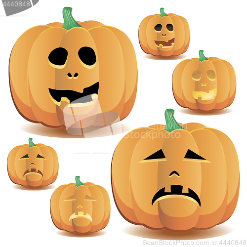 Image of  Halloween pumpkins