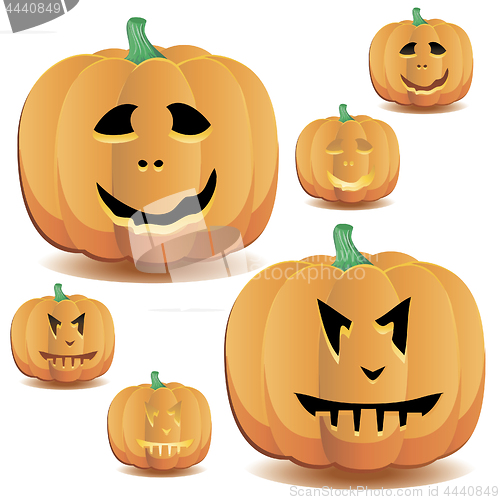 Image of  Halloween pumpkins