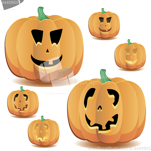 Image of  Halloween pumpkins