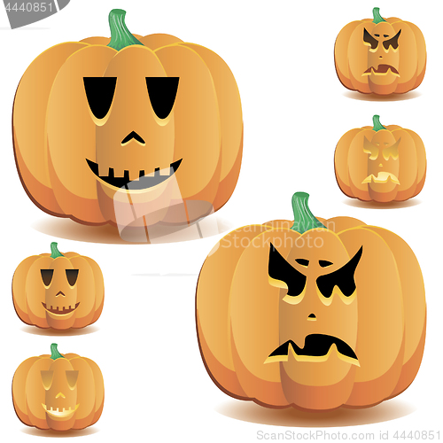 Image of  Halloween pumpkins