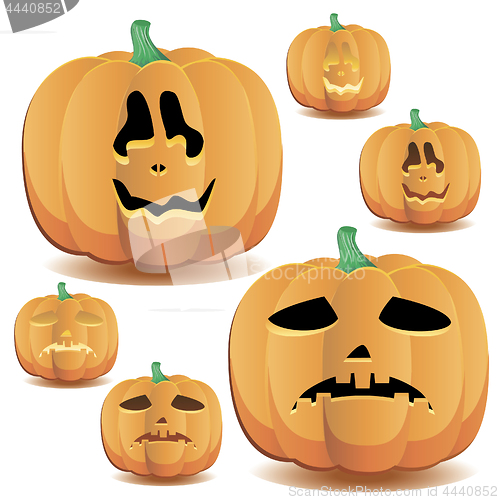 Image of  Halloween pumpkins