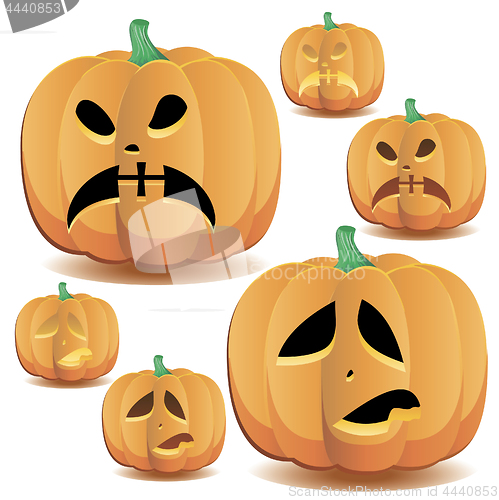 Image of  Halloween pumpkins