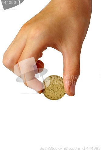 Image of Coin in hand