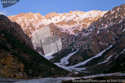 Image of Chimgan mountains, Uzbekistan