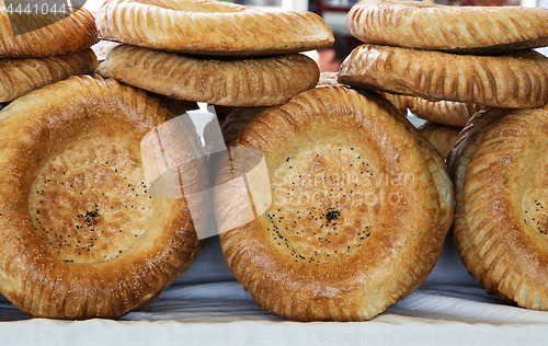 Image of Traditional uzbek bread