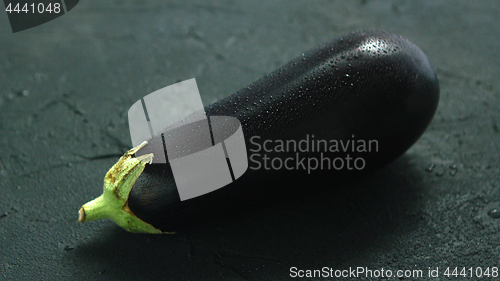 Image of Wet single eggplant