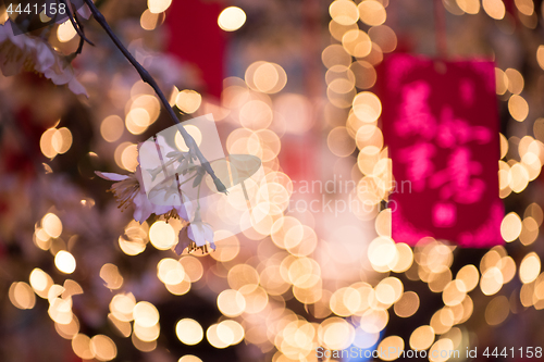 Image of traditional Japanese wishing tree