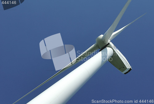 Image of close up of a windturbine