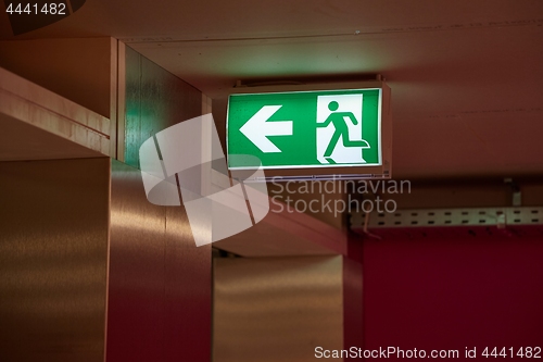 Image of Emergency Exit Sign