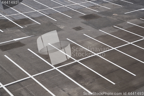 Image of Empty parking places