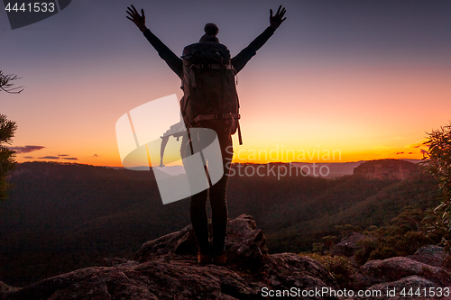 Image of Standing on peak that mountain feeling