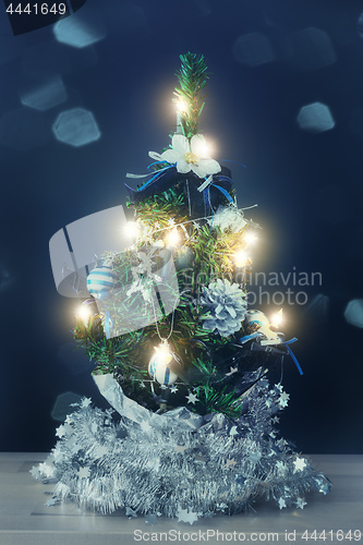 Image of small christmas tree