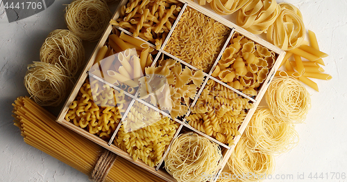 Image of Macaroni of different kind 