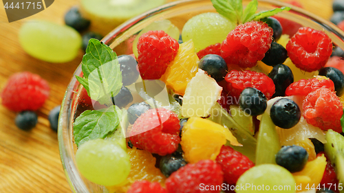 Image of Fresh mix of fruit and berry