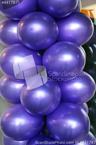 Image of Purple Latex Balloons