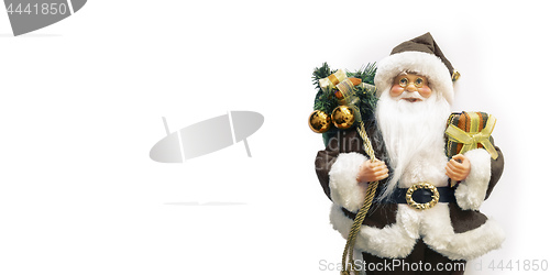 Image of a kindly Santa Claus with space for your content