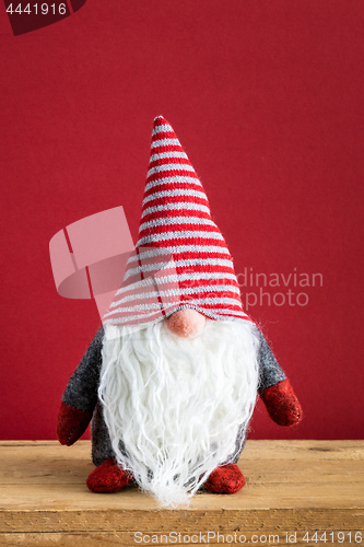Image of a Christmas gnomes with white beards