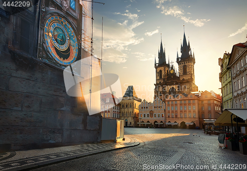 Image of View on Prague chimes