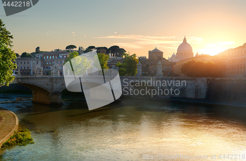 Image of Vatican and bridge