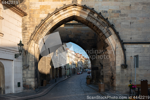 Image of Nerudova street in Prague