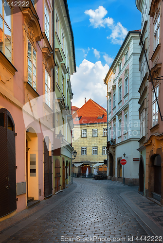 Image of Old street of Prague