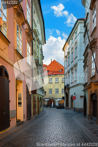 Image of Old street of Prague