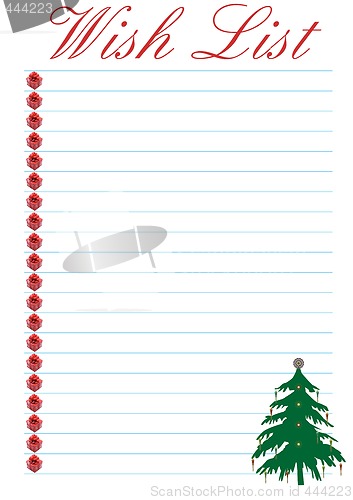 Image of Wish List - Christmas