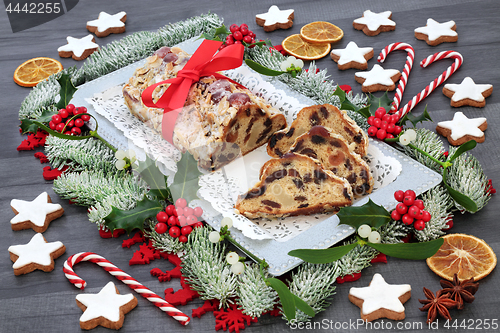 Image of Stollen Christmas Cake