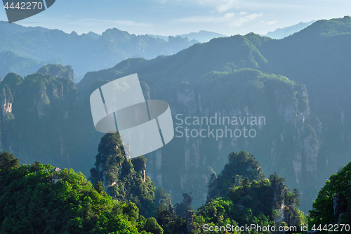 Image of Zhangjiajie mountains, China