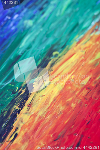 Image of Modern rainbow artwork background.