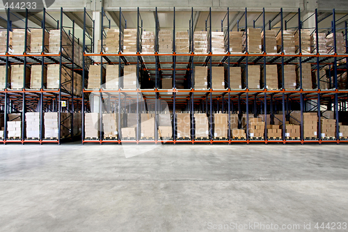 Image of Warehouse shelf