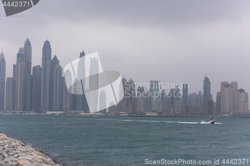 Image of Panorama Dubai city UAE
